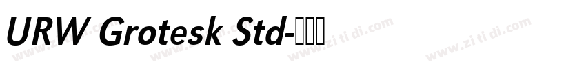 URW Grotesk Std字体转换